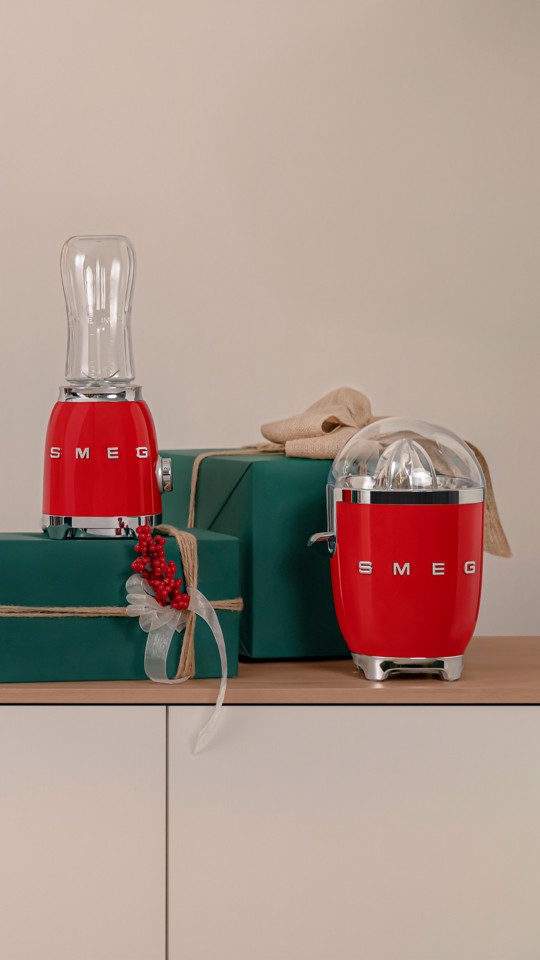 Smeg Spremiagrumi 50's Style – Rosso LUCIDO – CJF11RDEU