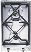 Smeg SRV532GH3 piano cottura Acciaio inossidabile Da incasso 30 cm Gas 2 Fornello(i) Made in Italy