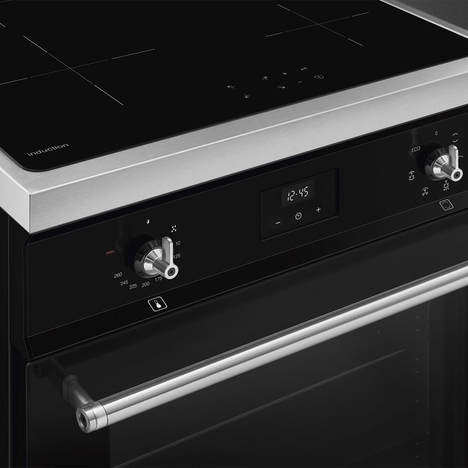 Smeg Symphony C6IMBLT2 cucina Elettrico Piano cottura a induzione Nero