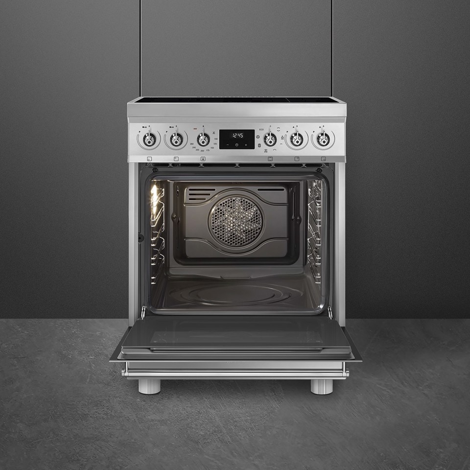 Smeg Symphony C6IMX2 cucina Piano cottura a induzione Acciaio inossidabile A