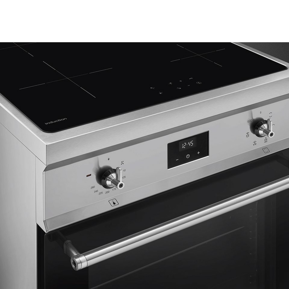 Smeg Symphony Classica Cucina C6IMXT2 Acciaio Inox Made in Italy