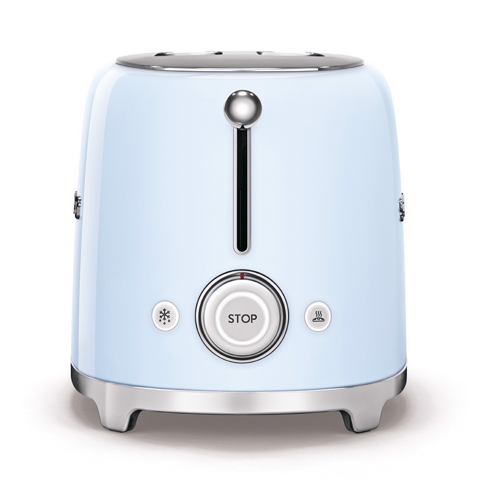 Smeg Tostapane 50's Style – Azzurro LUCIDO 2x2 – TSF01PBEU