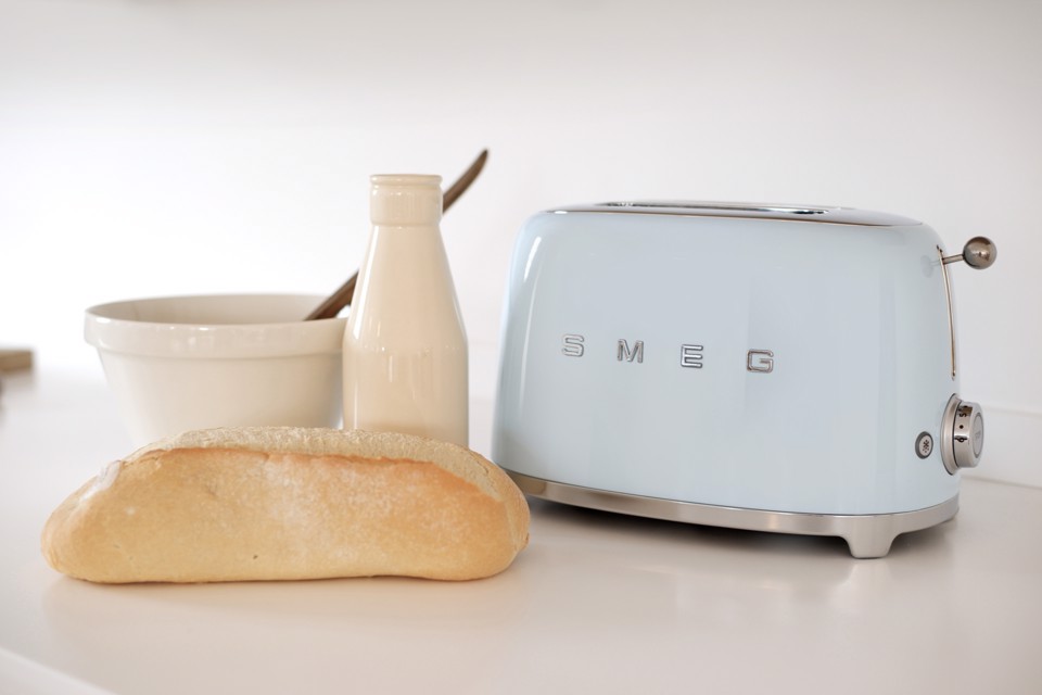 Smeg Tostapane 50's Style – Azzurro LUCIDO 2x2 – TSF01PBEU