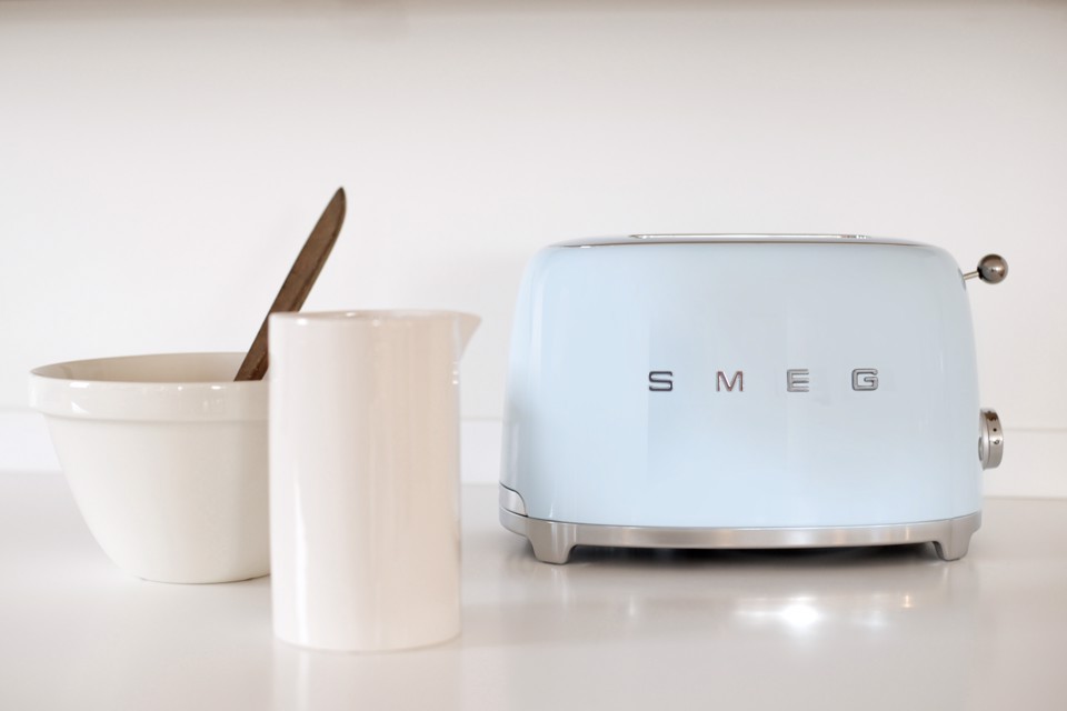 Smeg Tostapane 50's Style – Azzurro LUCIDO 2x2 – TSF01PBEU
