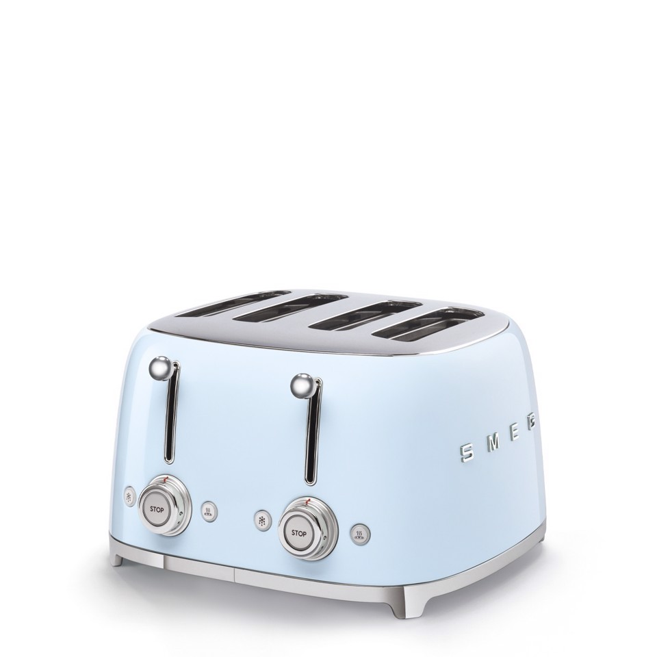 Smeg Tostapane 50's Style – Azzurro LUCIDO 4x4 – TSF03PBEU