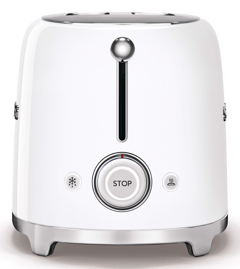 Smeg Tostapane 50's Style – Bianco LUCIDO 2x2 – TSF01WHEU
