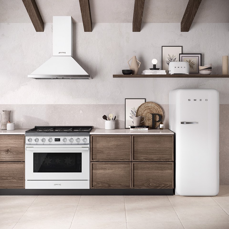 Smeg Tostapane 50's Style – Bianco LUCIDO 2x2 – TSF01WHEU