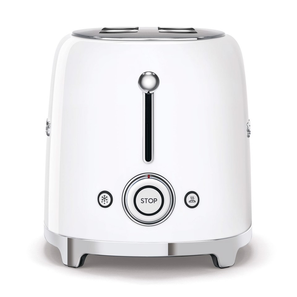 Smeg Tostapane 50's Style – Bianco LUCIDO 2x2 – TSF02WHEU