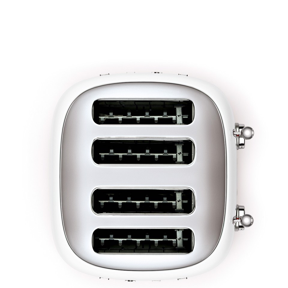 Smeg Tostapane 50's Style – Bianco LUCIDO 4x4 – TSF03WHEU