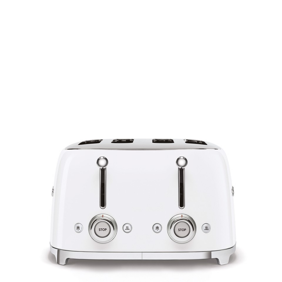 Smeg Tostapane 50's Style – Bianco LUCIDO 4x4 – TSF03WHEU