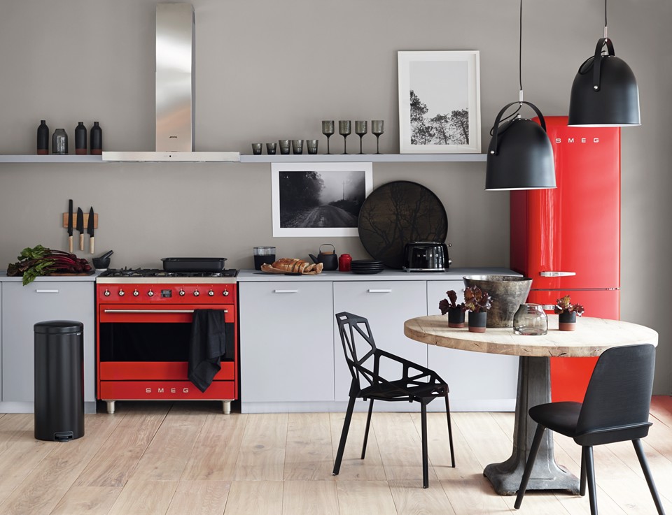 Smeg Tostapane 50's Style – Nero LUCIDO 2x2 – TSF01BLEU