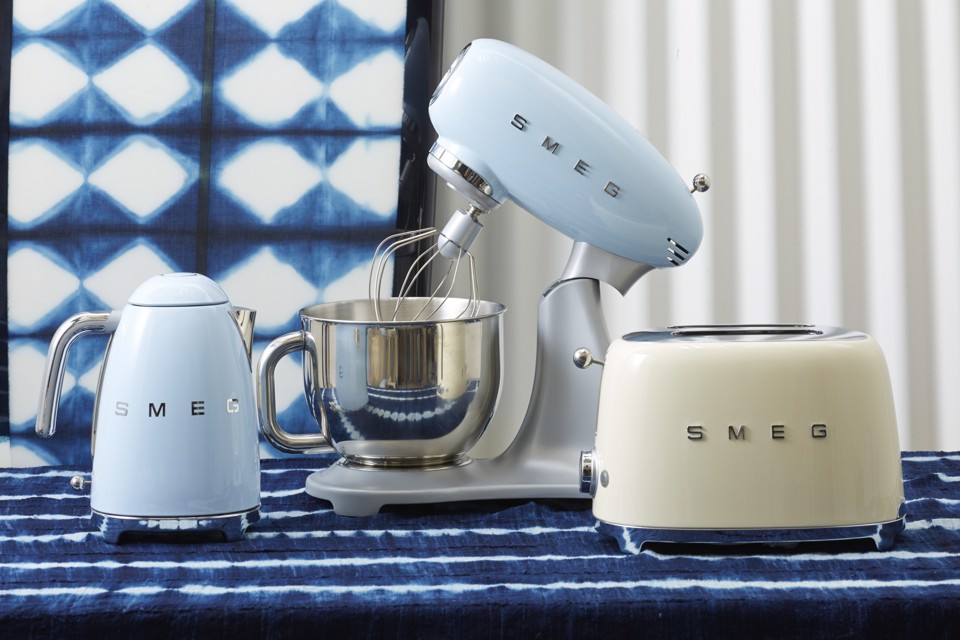 Smeg Tostapane 50's Style – Panna LUCIDO 2x2 – TSF01CREU