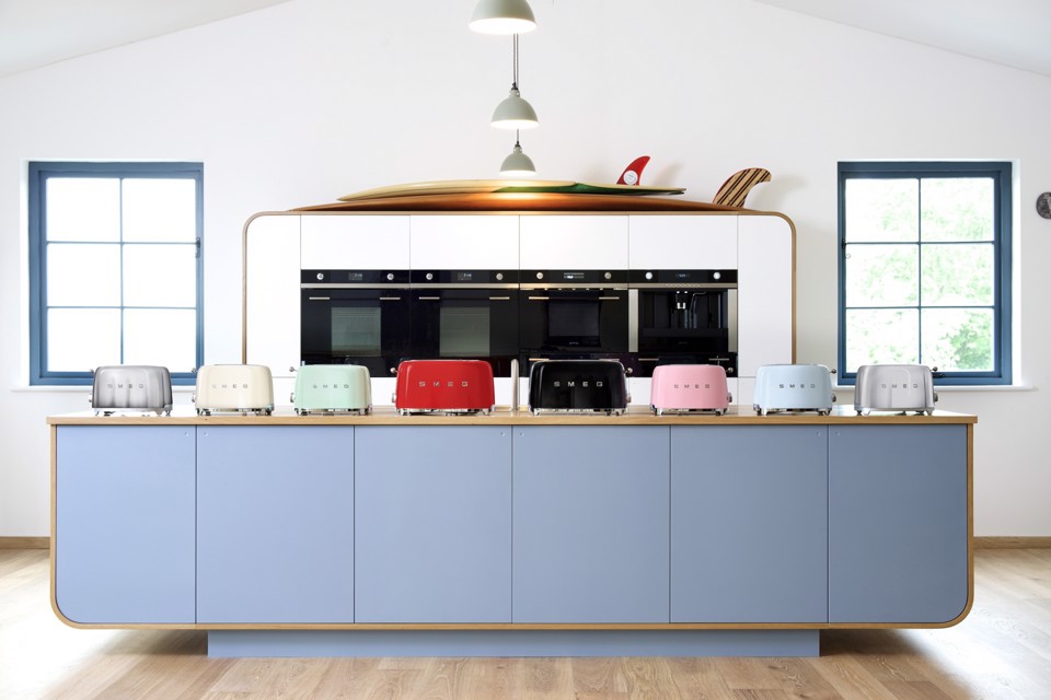 Smeg Tostapane 50's Style – Panna LUCIDO 2x2 – TSF01CREU