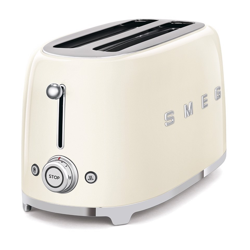 Smeg Tostapane 50's Style – Panna LUCIDO 2x4 – TSF02CREU