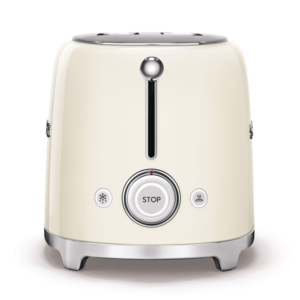 Smeg Tostapane 50's Style – Panna LUCIDO 2x4 – TSF02CREU