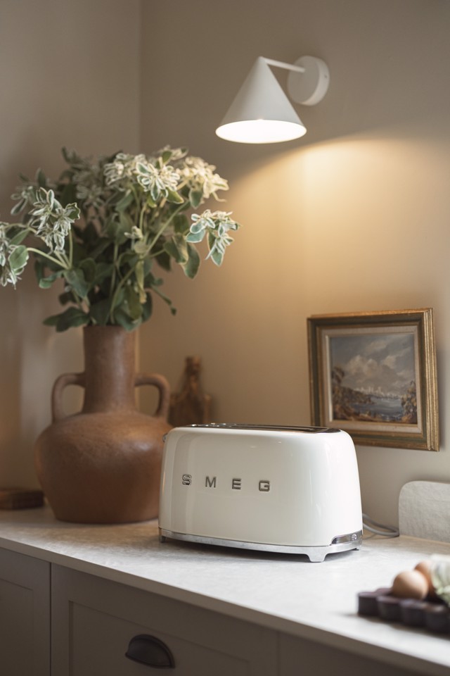 Smeg Tostapane 50's Style – Panna LUCIDO 2x4 – TSF02CREU