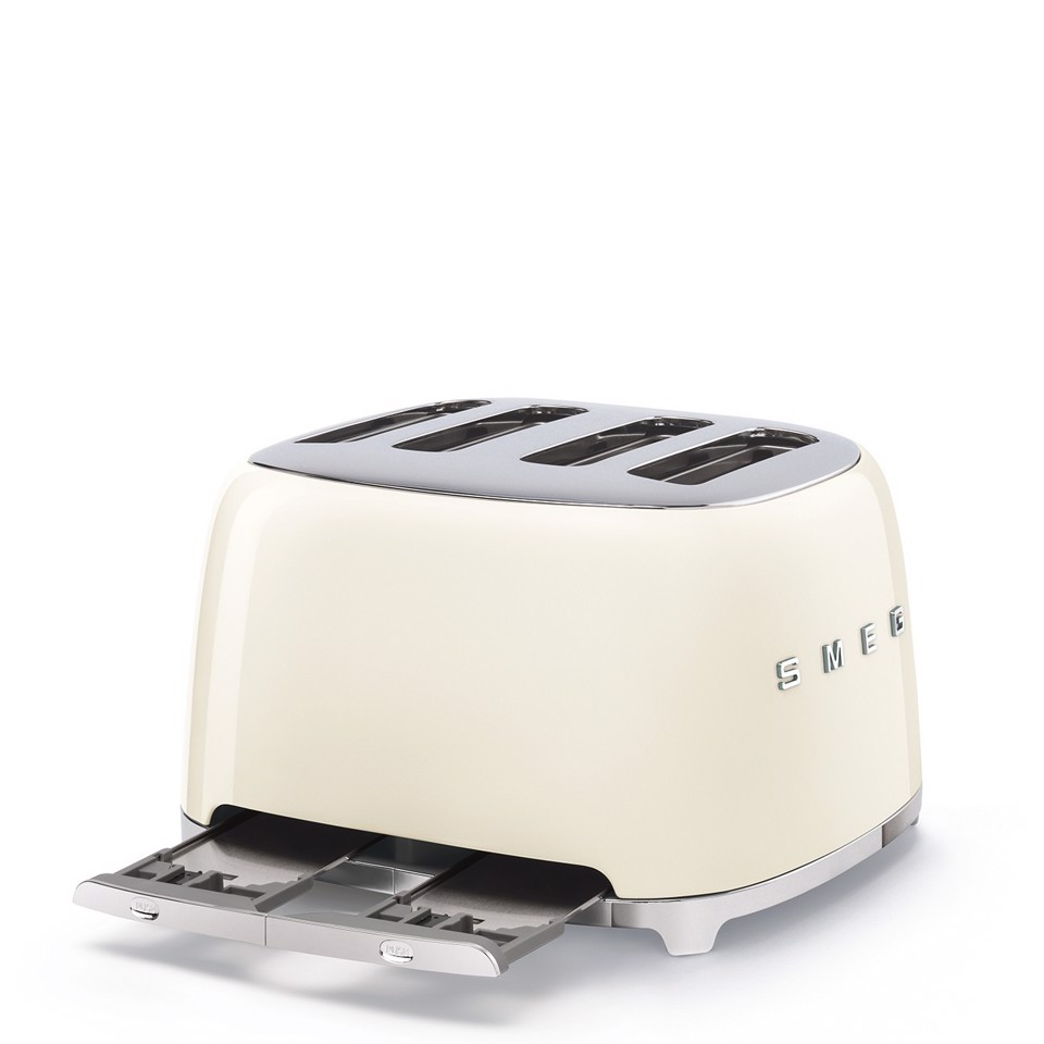Smeg Tostapane 50's Style – Panna LUCIDO 4x4 – TSF03CREU
