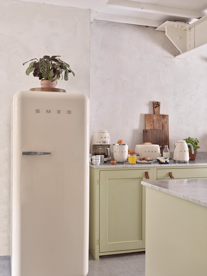 Smeg Tostapane 50's Style – Panna LUCIDO 4x4 – TSF03CREU