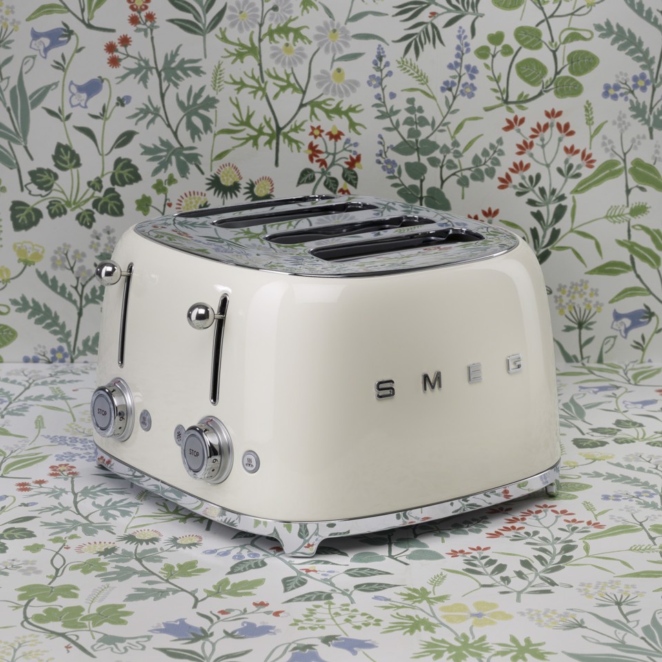 Smeg Tostapane 50's Style – Panna LUCIDO 4x4 – TSF03CREU