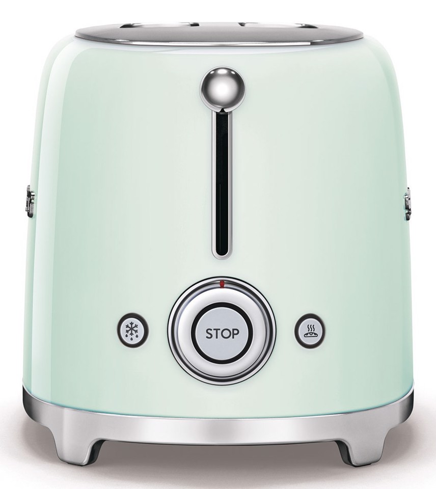 Smeg Tostapane 50's Style – Verde Pastello LUCIDO 2x2 – TSF01PGEU