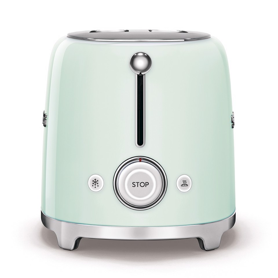 Smeg Tostapane 50's Style – Verde Pastello LUCIDO 2x2 – TSF01PGEU