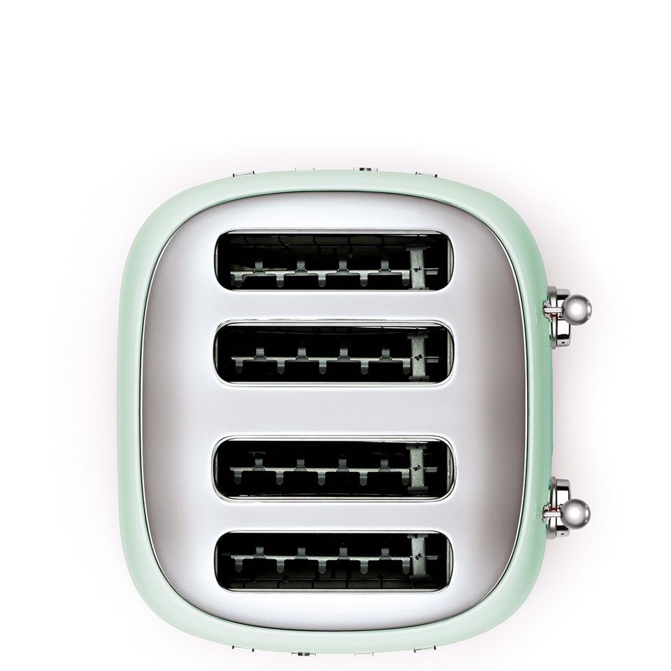 Smeg Tostapane 50's Style – Verde Pastello LUCIDO 4x4 – TSF03PGEU