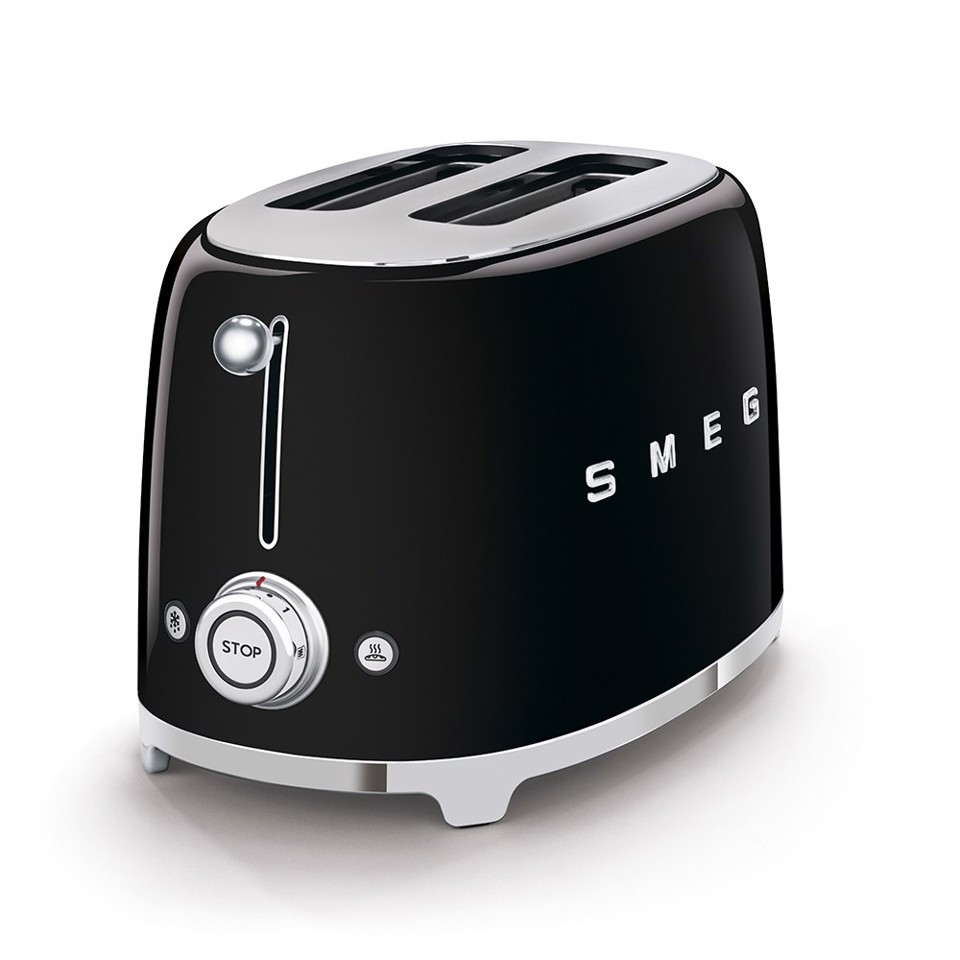 Smeg TSF01BLEU tostapane 2 fetta/e 950 W Nero