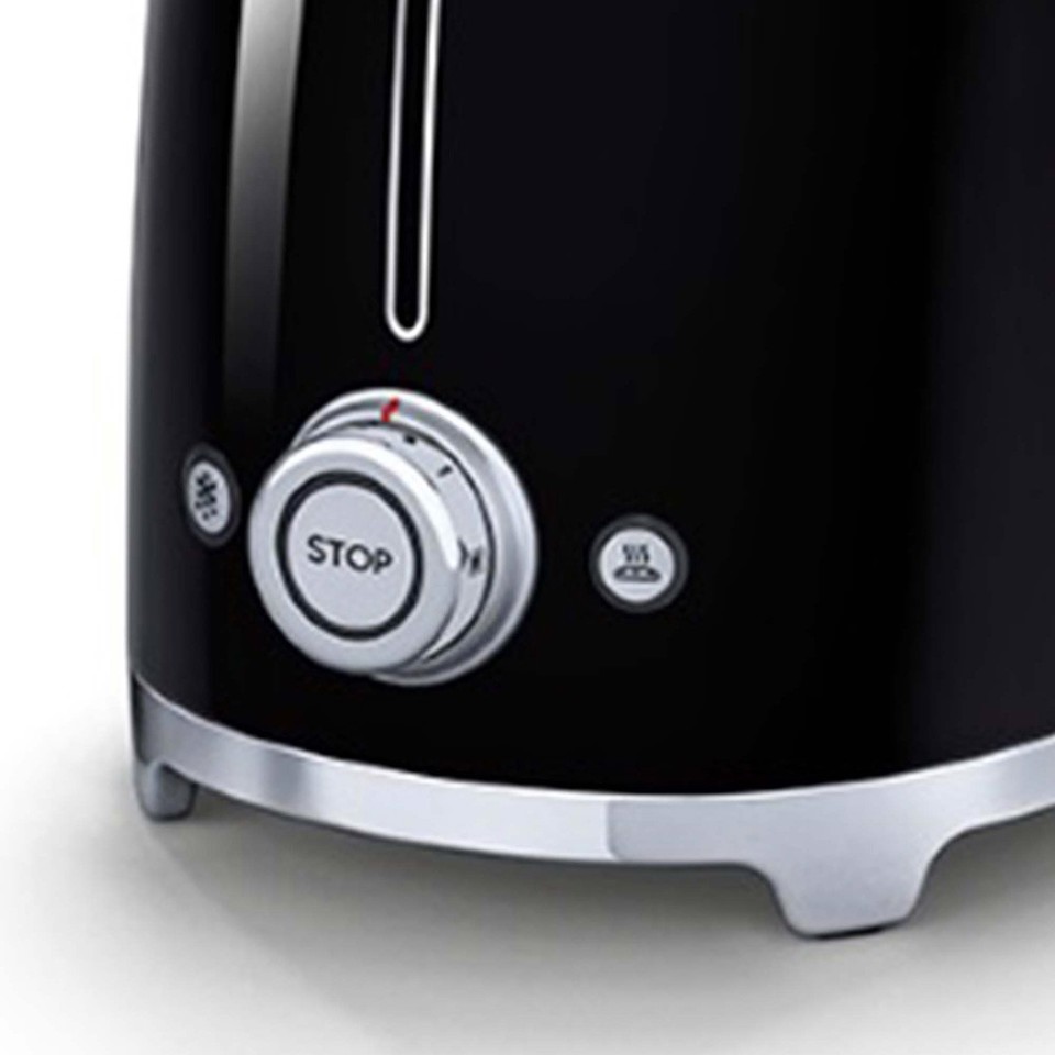 Smeg TSF01BLEU tostapane 2 fetta/e 950 W Nero