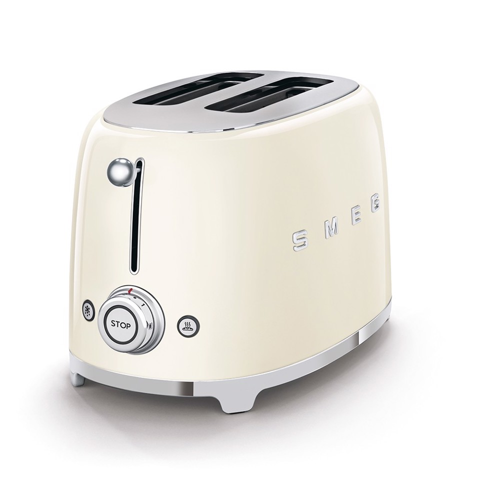 Smeg TSF01CREU tostapane 2 fette 950 W Crema