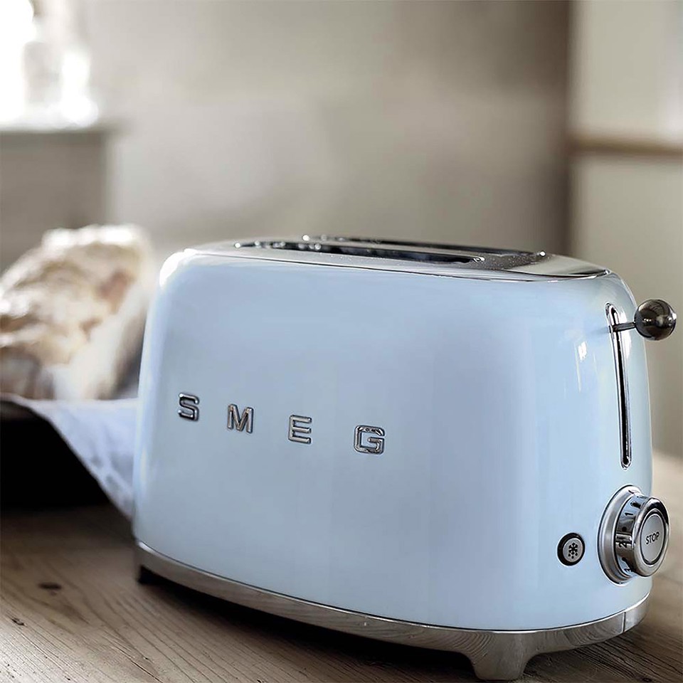 Smeg TSF01PBEU tostapane 2 fetta/e 950 W Blu