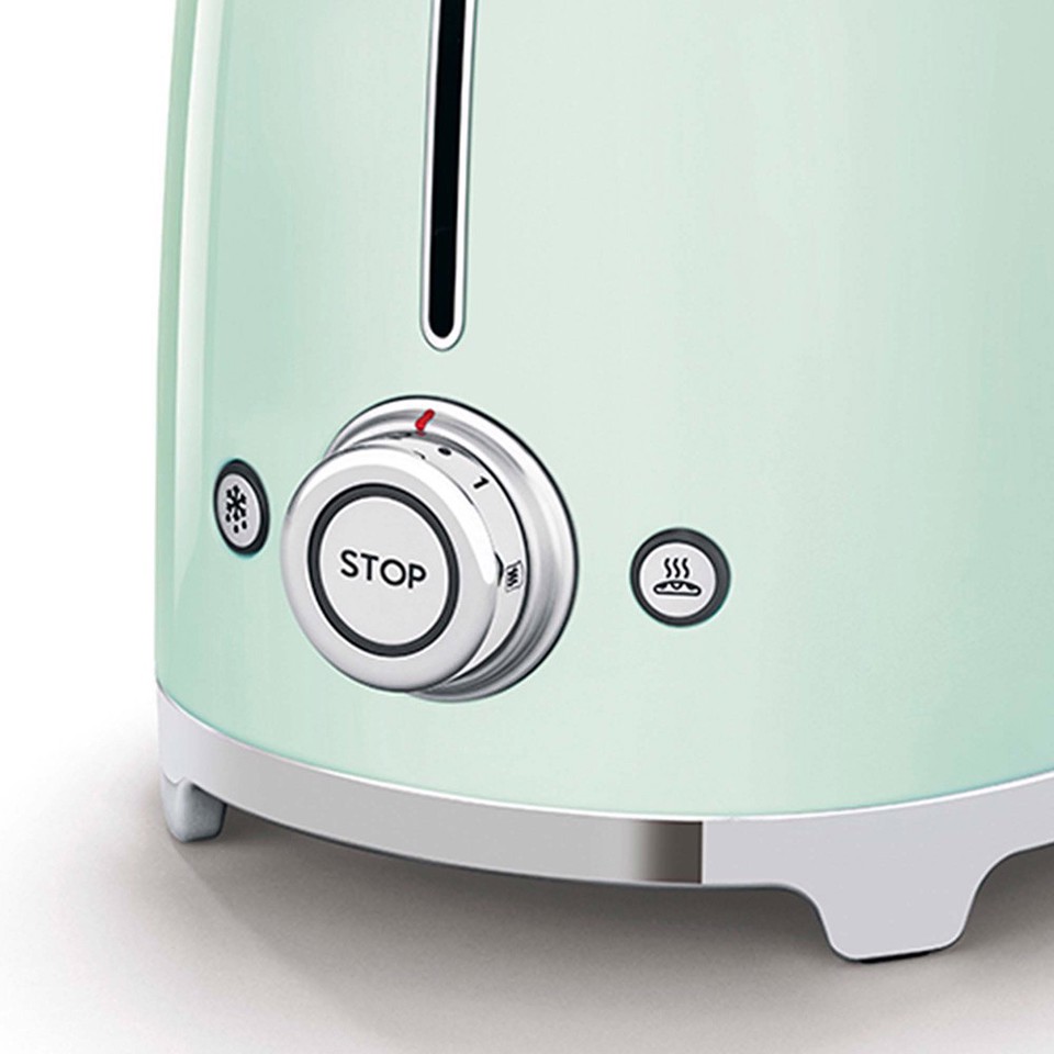 Smeg TSF01PGEU tostapane 2 fetta/e 950 W Verde