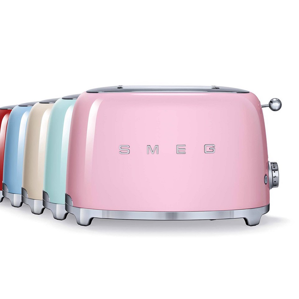 Smeg TSF01PKEU tostapane 2 fetta/e 950 W Rosa