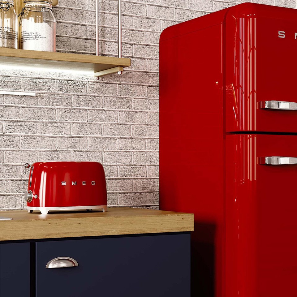 Smeg TSF01RDEU tostapane 2 fetta/e 950 W Rosso