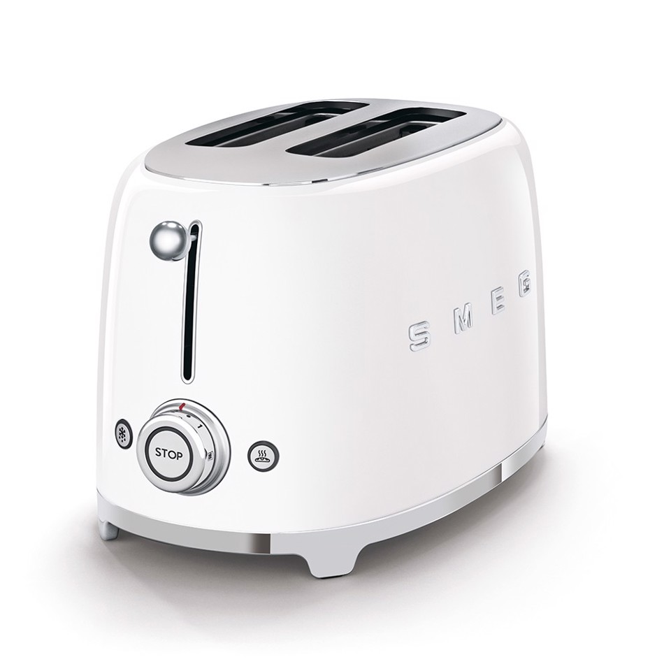 Smeg TSF01WHEU tostapane 2 fetta/e 950 W Bianco
