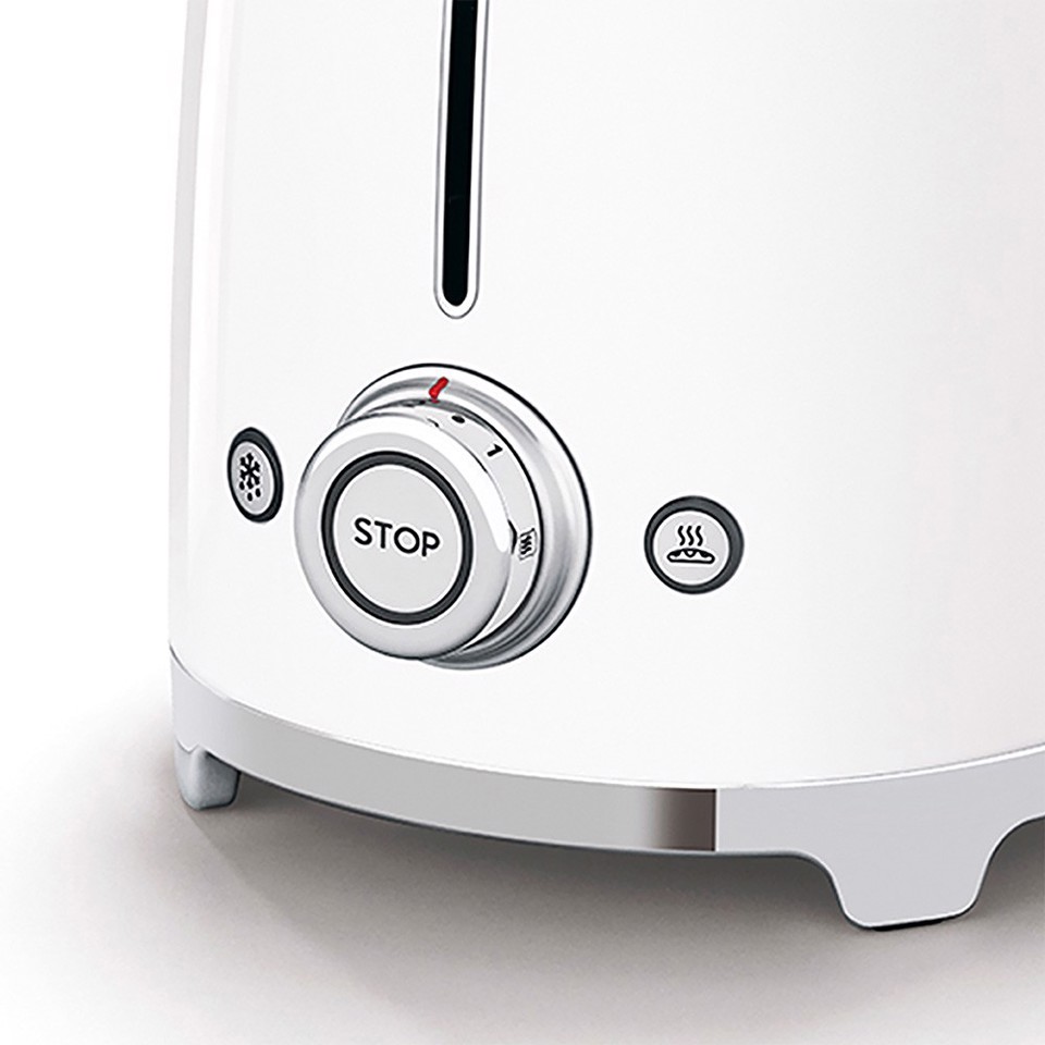 Smeg TSF01WHEU tostapane 2 fetta/e 950 W Bianco