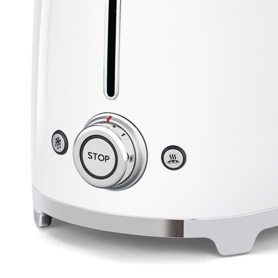 Smeg TSF02WHEU tostapane 4 fetta/e 1500 W Bianco
