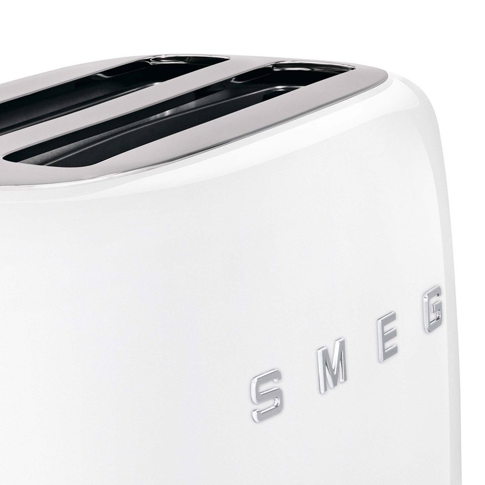 Smeg TSF02WHEU tostapane 4 fetta/e 1500 W Bianco