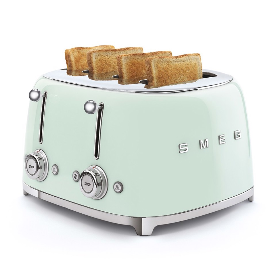 Smeg TSF03PGEU tostapane 4 fetta/e 2000 W Verde