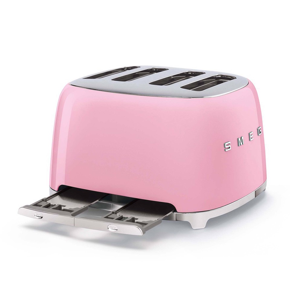 Smeg TSF03PKEU tostapane 4 fetta/e 2000 W Rosa