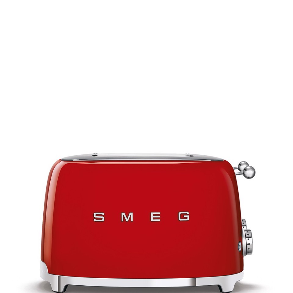 Smeg TSF03RDEU tostapane 4 fetta/e 2000 W Rosso