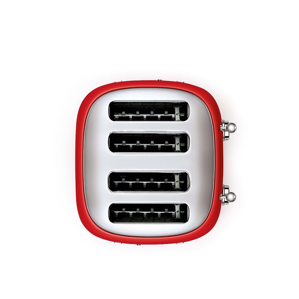 Smeg TSF03RDEU tostapane 4 fetta/e 2000 W Rosso