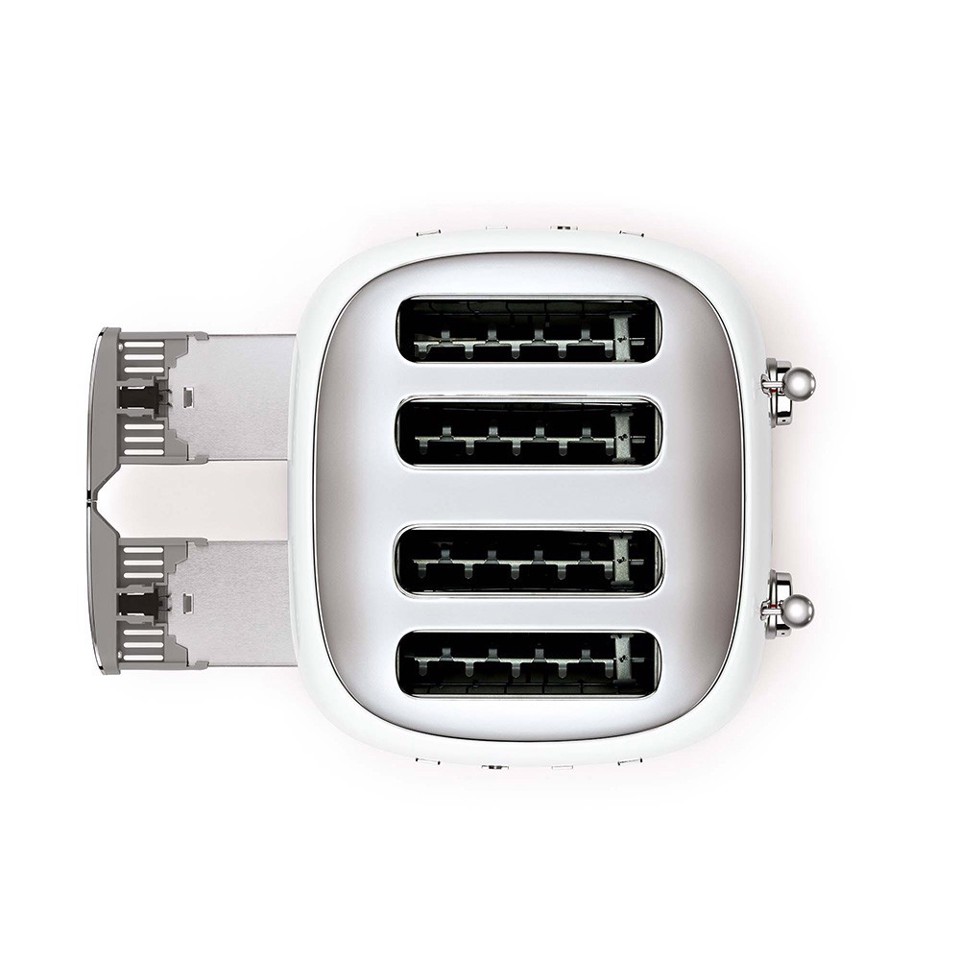 Smeg TSF03WHEU tostapane 4 fetta/e 2000 W Bianco