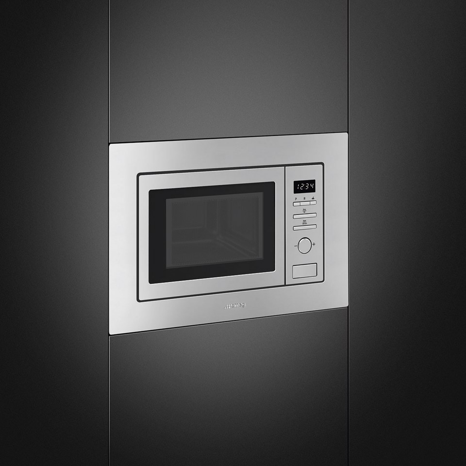 Smeg Universale Microonde FMI020X Acciaio Inox