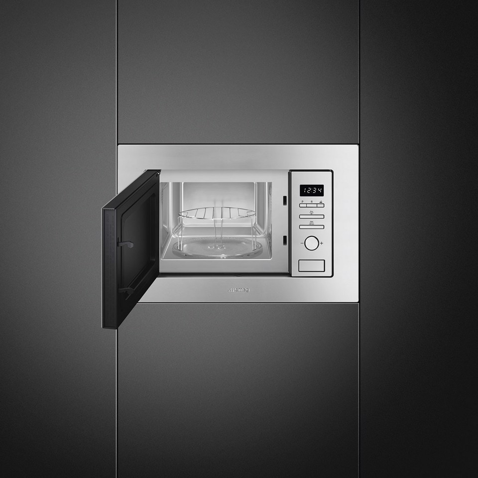 Smeg Universale Microonde FMI020X Acciaio Inox