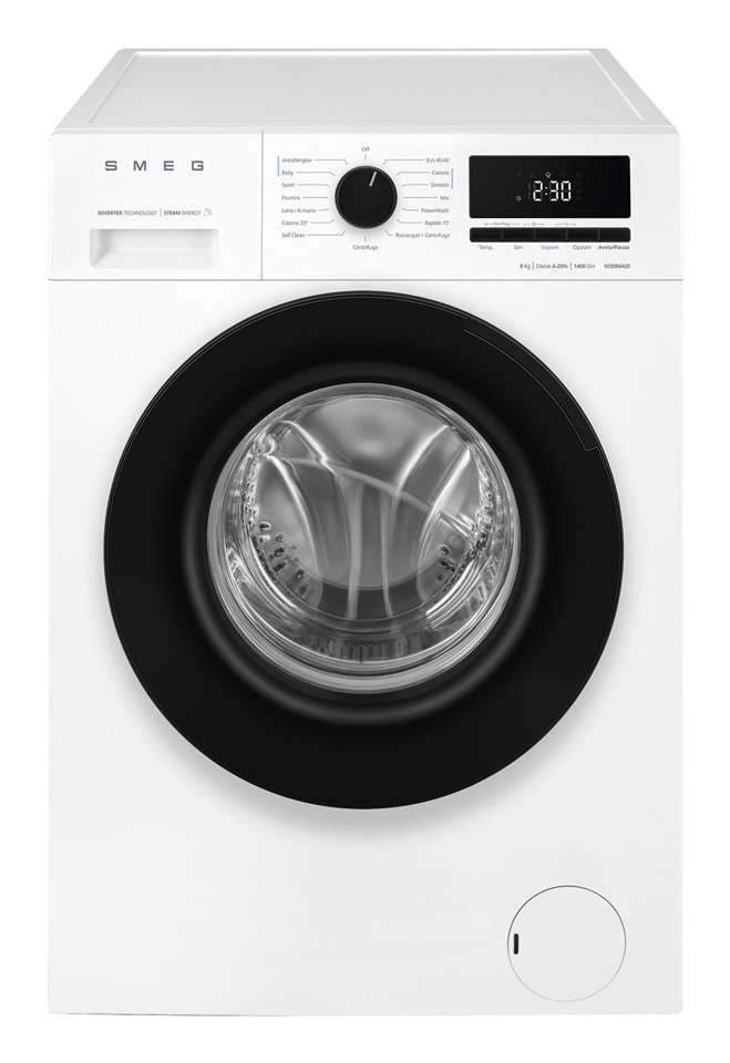 Smeg W3084A20 lavatrice Caricamento frontale 8 kg 1400 Giri/min Bianco