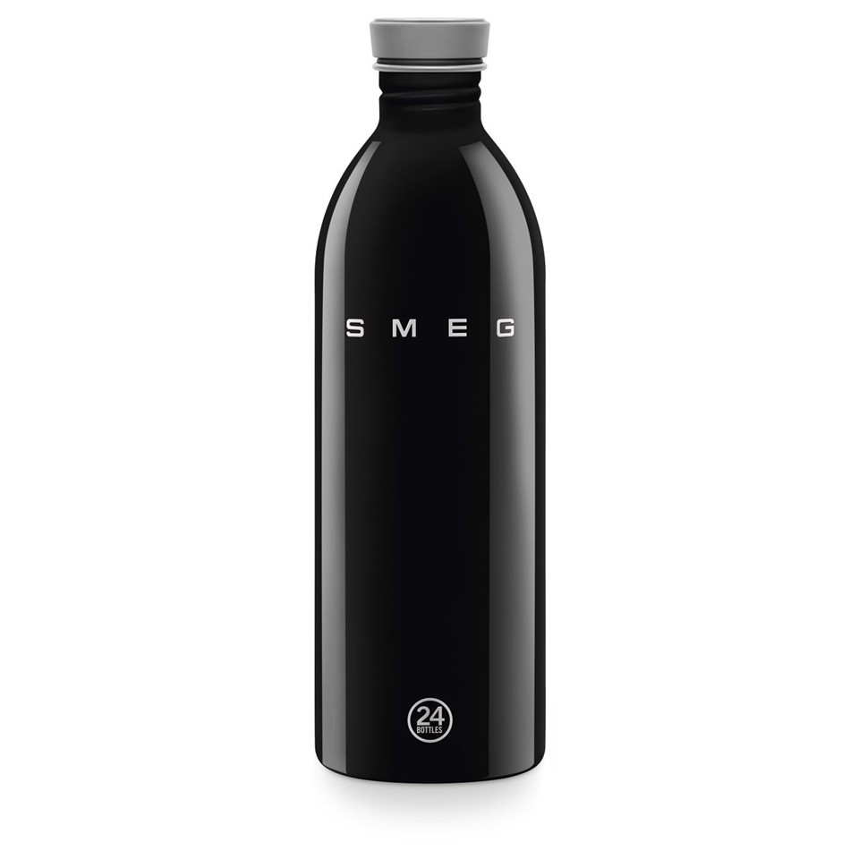 Smeg WBF02BL borraccia Uso quotidiano 1000 ml Acciaio inox Nero