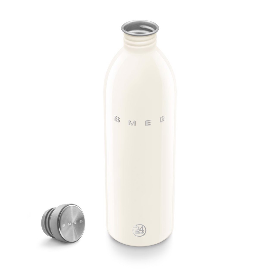 Smeg WBF02CR borraccia Uso quotidiano 1000 ml Acciaio inox Crema