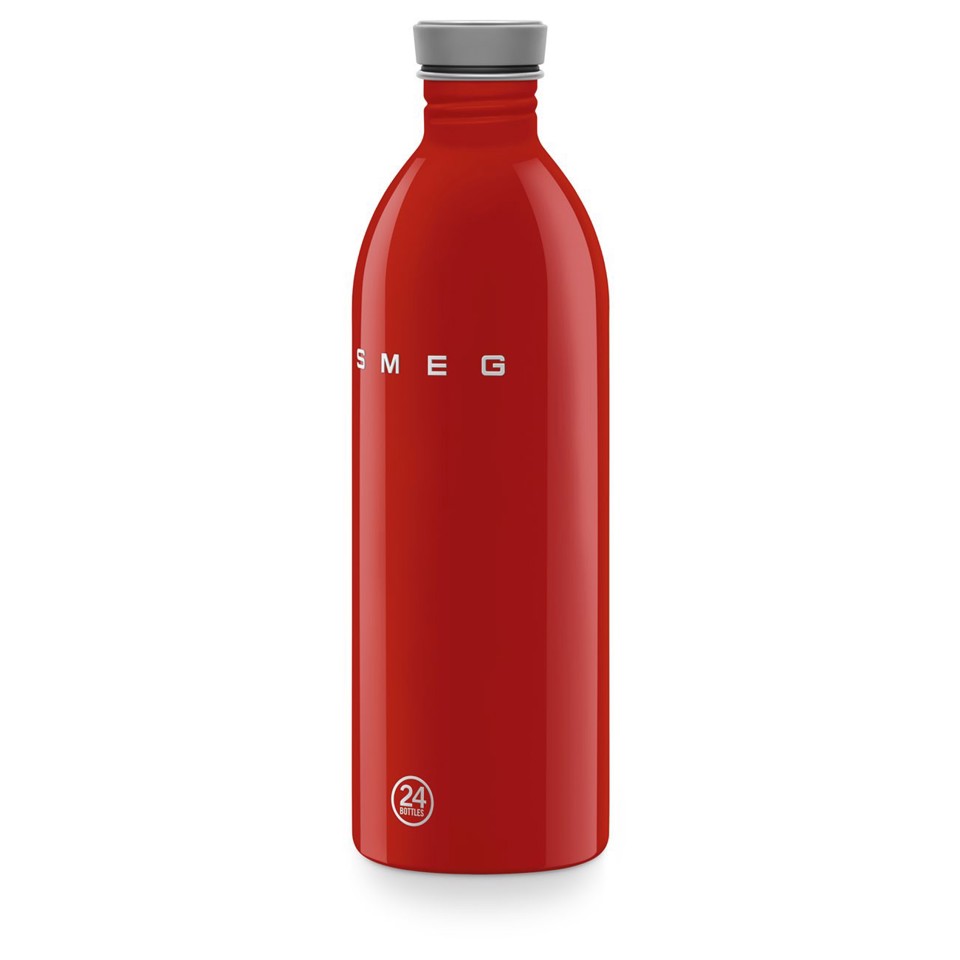 Smeg WBF02RD borraccia Uso quotidiano 1000 ml Acciaio inox Rosso