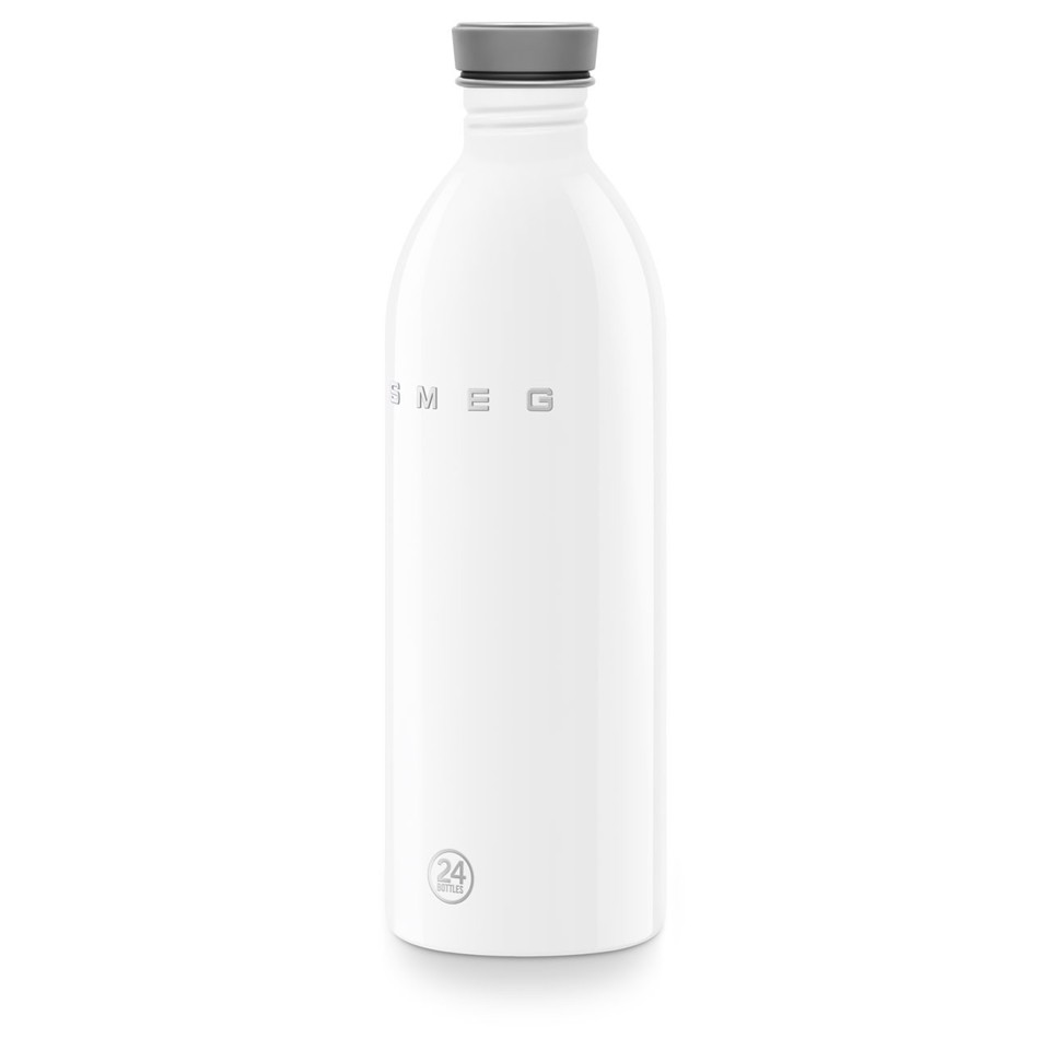 Smeg WBF02WH borraccia Uso quotidiano 1000 ml Acciaio inox Bianco