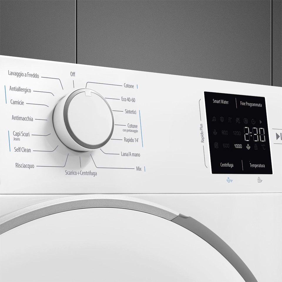 Smeg WMC72SEA lavatrice Caricamento frontale 7 kg 1200 Giri/min Bianco